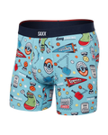 Saxx Vibe XTRA Underwear -  Pickleball Legends-Aqua