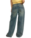 RVCA Womens Loosey Denim Pant - Dusty Blue Wash