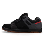DC Mens Stag Shoes - Black/Red