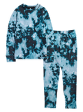 Burton Kids' Fleece Base Layer Set - Crumple Dye
