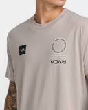 RVCA Mens VA Mark 2 Short Sleeve Tee - Brown Stone