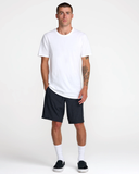 RVCA Mens Sport Course Chino Short - Heather Black