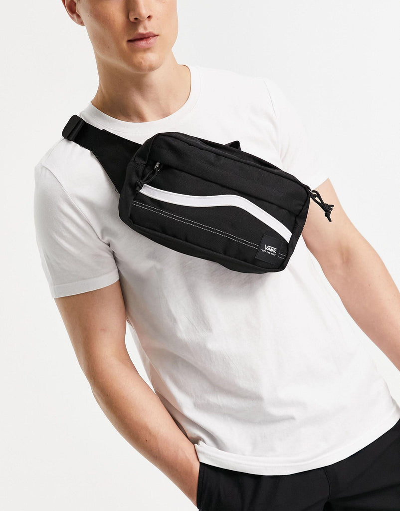 Vans Construct Cross Body Bag Black Rumors Skate and Snow