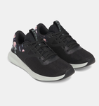 Under Armour Women's UA Charged Aurora 2+ Training Shoes - Black / Hydro Green - 008