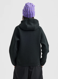 Burton Women's SpaceCloud Pullover Hoodie - True Black Heather