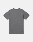RVCA Mens Harvester Short Sleeve Tee - Smoke