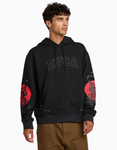 RVCA Mens Tiger Sun Rvca Hoodie - Black