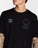RVCA Mens VA Mark 2 Short Sleeve Tee - Black