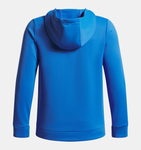 Under Armour Boys' Armour Fleece® Big Logo Hoodie - Blue Atlantis / Black - 402