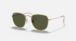 Ray-Ban Frank Sunglasses - Legend Gold W/ G-15 Green