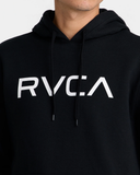RVCA Mens Big RVCA Hoodie - Black