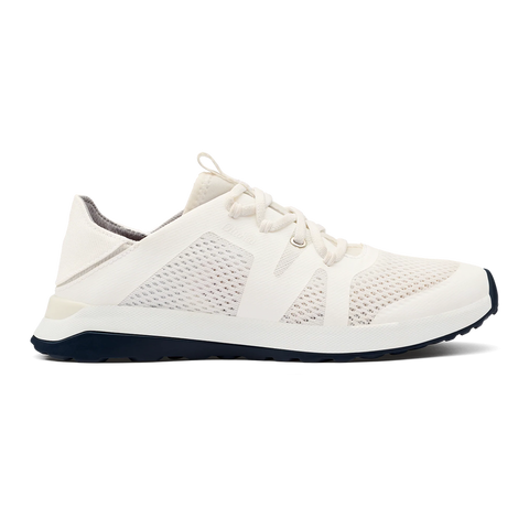 OluKai Womens Huia Slip-On Athletic Shoes - White