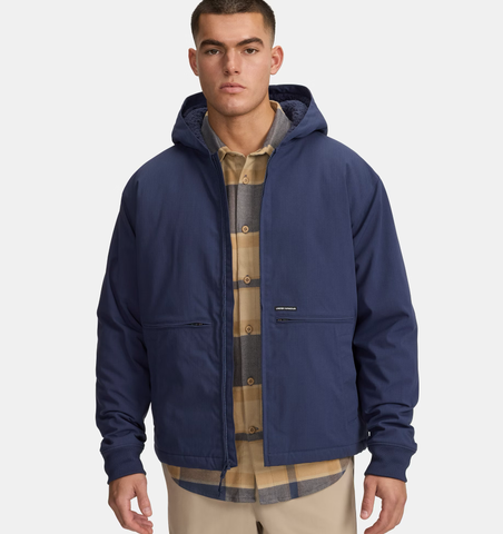 Under Armour Men's UA Expanse Fleece Lined Jacket - Washed Navy / Black - 403