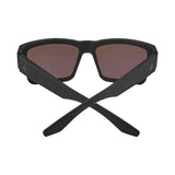 Spy Cyrus Sunglasses - Matte Black - Happy Ice Blue Mirror Polar
