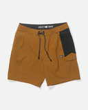 Salty Crew Mens Flagship Boatshort - Bronze Brown