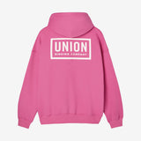 Union Mens Team Pullover Hoodie - Pink
