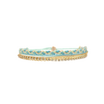 Pura Vida Laguna String and Chain Bracelet ~ Whisper