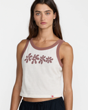 RVCA Womens Bryce Baker Tank Top - Natural