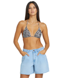 Volcom Women's Stoned BF Shorts - Blue Bird