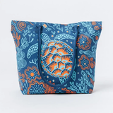 Sand Cloud Beach Tote - Reef Turtles