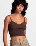 RVCA Womens Silhouette Knitted Tank