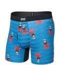 Saxx Droptemp™ Cooling Mesh Underwear - Crab Cocktail - Lake Blue