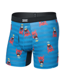 Saxx Droptemp™ Cooling Mesh Underwear - Crab Cocktail - Lake Blue