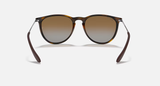 Ray-Ban Erika Sunglasses - Light Havana W/ Brown Polar
