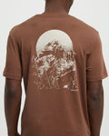 Tentree Mens Summit T-Shirt - Clove Vintage / White