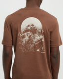 Tentree Mens Summit T-Shirt - Clove Vintage / White