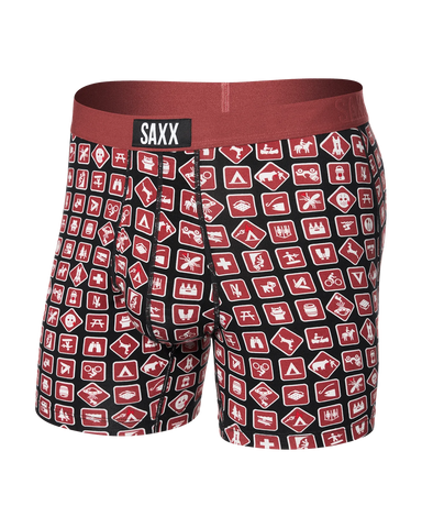 Saxx Ultra Super Soft Underwear - Sign Off - Black