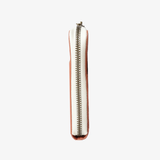 Thread Leather Zipper Wallet - Emmeline