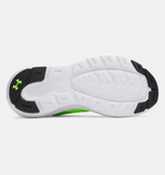 Under Armour Boys' GS UA Rogue 5 Running Shoes - Hyper Green / White / Black - 389