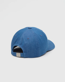 Tentree Embroidered Denim Peak Hat - Mid Wash White Oak