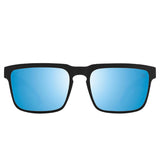 Spy Helm Sunglasses - Whitewall - Happy Boost Polar Ice Blue Mirror