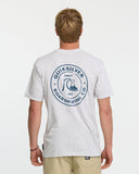 Quiksilver Mens Bubbles T-Shirt - Silver White Heather