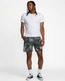 RVCA Mens Hawaii Yogger Hybrid 17" Shorts - Black