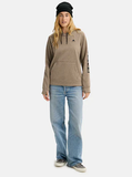Burton Women's Oak Pullover Hoodie - Summit Taupe Heather
