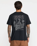 RVCA Mens Cobra Empire Short Sleeve Tee - Black