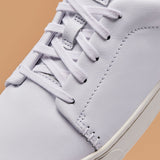 OluKai Womens Pehuea Lī ‘Ili Everyday Leather Shoes - White