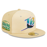 New Era Tampa Bay Rays "Raffia Front" Tropicana Field Side Patch 59FIFTY Fitted Cap