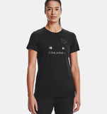 Under Armour Women's UA Rival Logo Short Sleeve