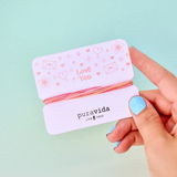Pura Vida Bracelet ~ Love You Card