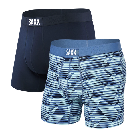 Saxx Ultra 2-Pack Underwear - Dazed Argyle