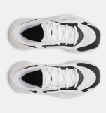 Under Armour Unisex UA Jet '25 Basketball Shoes - White / Black - 100