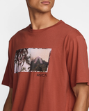 RVCA Mens Balance Box SS Tee - Busty Red