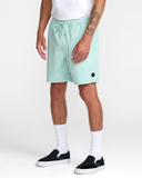 RVCA Mens Escape Elastic Short - Blue Haze
