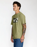 RVCA Mens Balance Box Short Sleeve Tee - Ranger Green