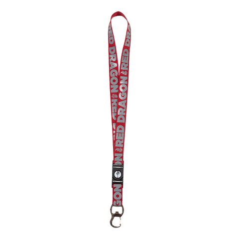 RDS Lanyard - Red/Grey