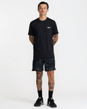 RVCA Mens Sport Vent Short Sleeve Tee - Black